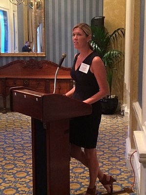 Speaking to a group of JD/MBA alumni at the Penn Club earlier this month.